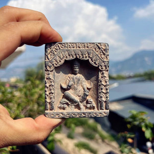 山西文创礼品非遗砖雕云冈石窟佛像冰箱贴赠礼旅游伴手礼不是树脂