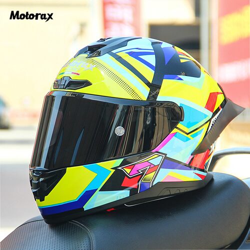 MOTORAX摩雷士头盔镜片R50S原装镜片透明幻彩