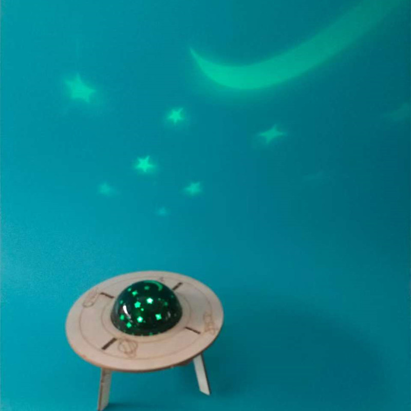 智能语音星空投影灯科学实验