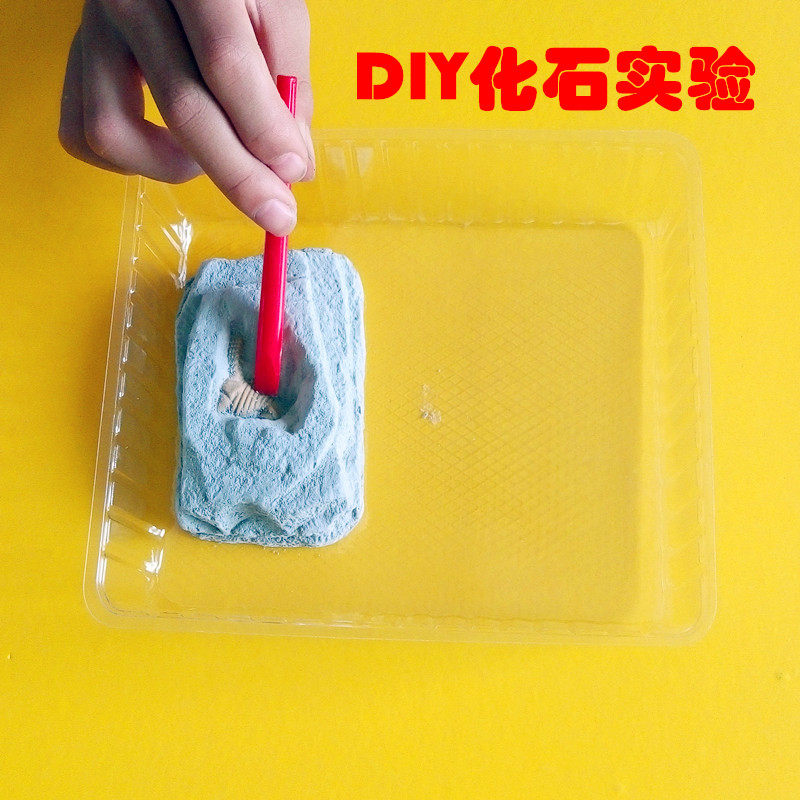 儿童科学实验礼物 科技小制作科普益智玩具 DIY考古化石恐龙挖掘