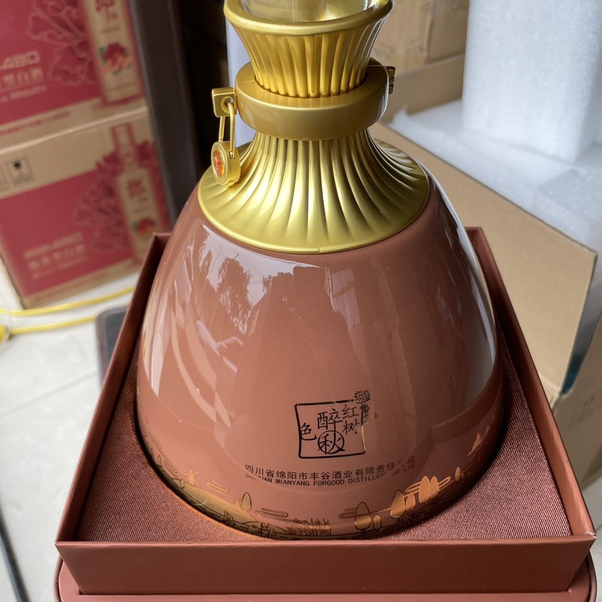 丰谷酒王大坛3斤大酒60度1500ml*1瓶春夏秋冬随机颜色