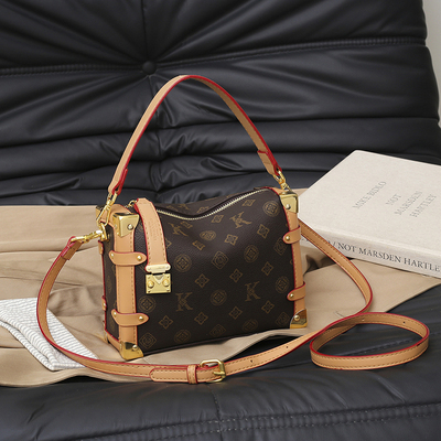 轻奢复古老花软盒子包包女2026新款今年流行腋下八角包斜挎手提包