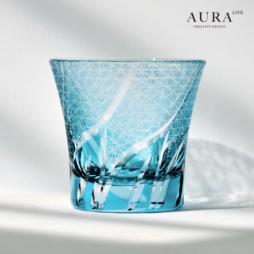 AURA'S江户切子海洋之心洋酒杯