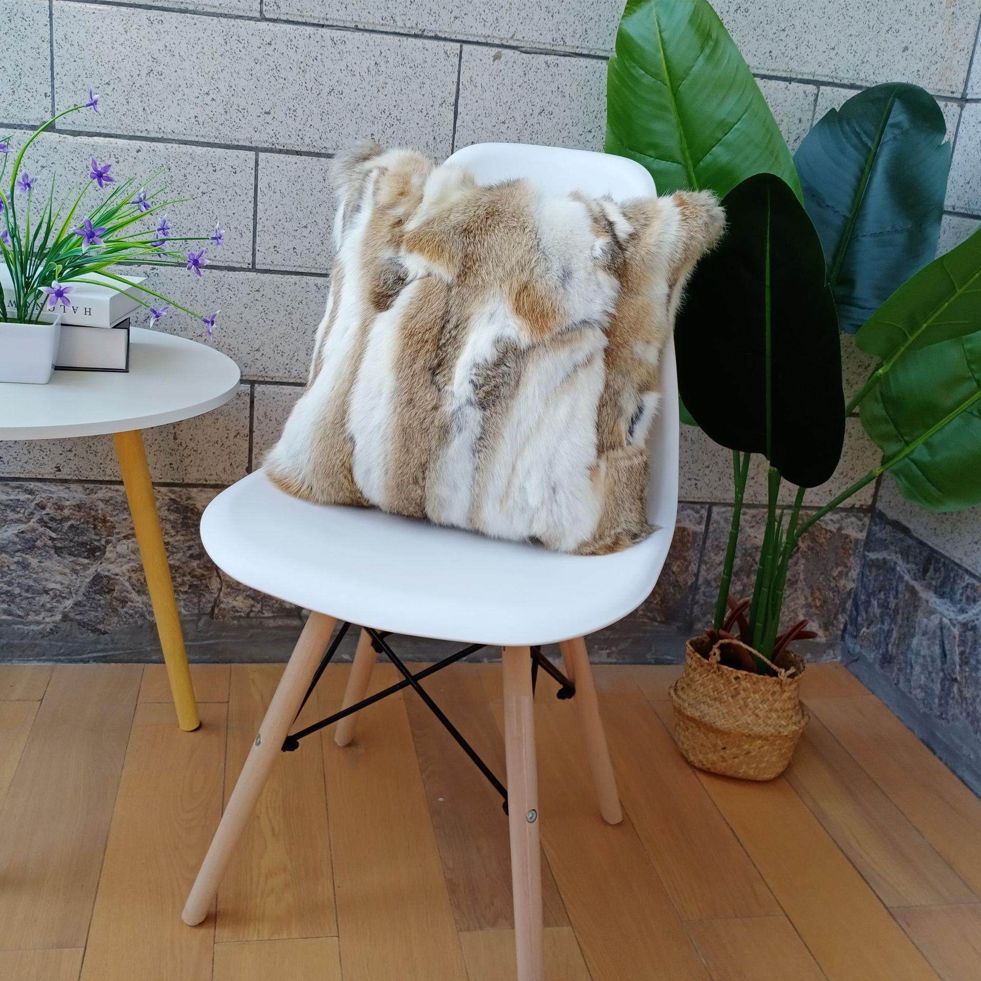 兔毛抱枕 ins轻奢简约卧室沙发床网红拼接色抱枕套客厅靠枕套靠垫,居家布艺,抱枕被,淘宝优惠券,粉丝福利购,淘宝优惠卷