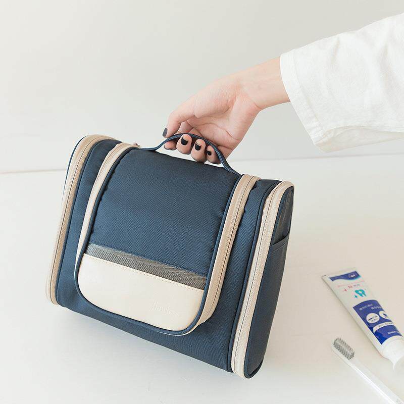 新款热卖旅行收纳袋双开洗漱包大容量洗漱包手提防水收纳包