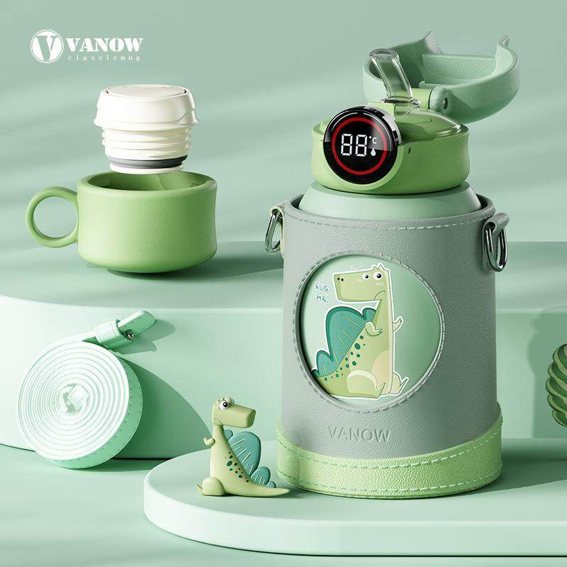 智能儿童保温杯双盖带吸管杯子女男儿童316食品级婴儿水杯,餐饮具,保冷/保温杯,淘宝优惠券,粉丝福利购,淘宝优惠卷