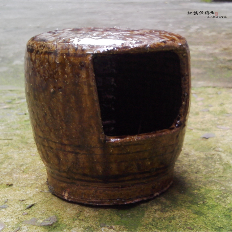 老库存虎纹粗釉怀旧/收藏