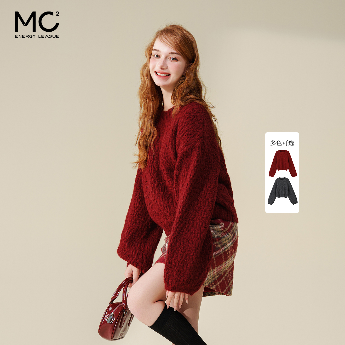 女装圆领毛衣-3005M5241100