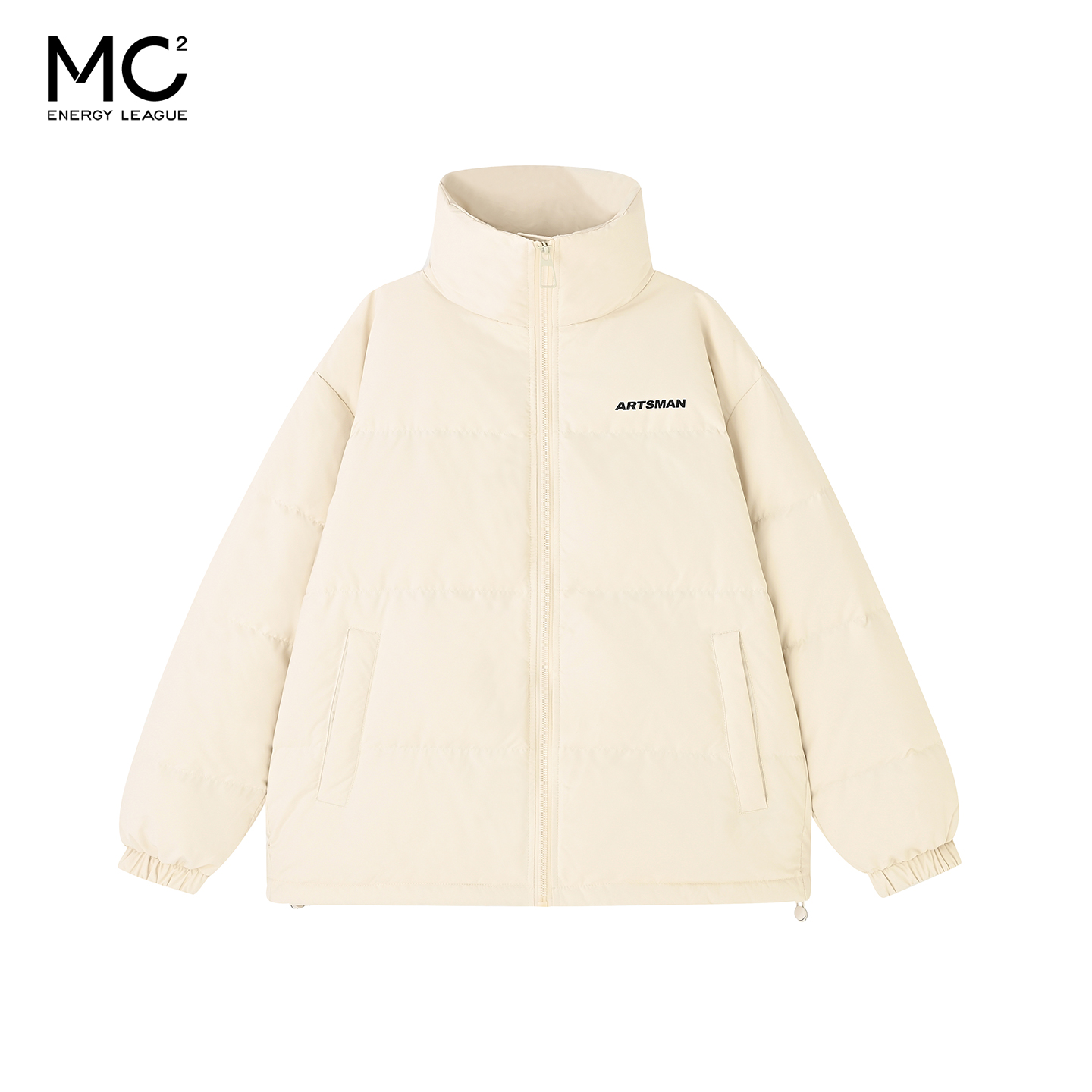 女装立领加厚中性休闲款羽绒服