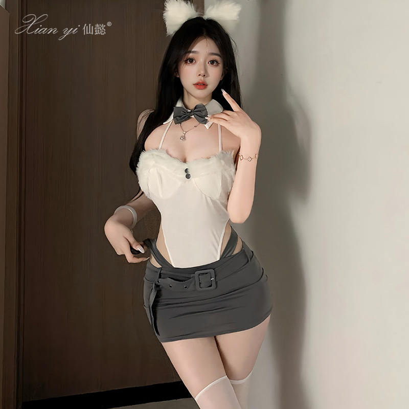 仙懿内衣性感连体衣制服诱惑包臀裙调情性趣夜店女装cos服255