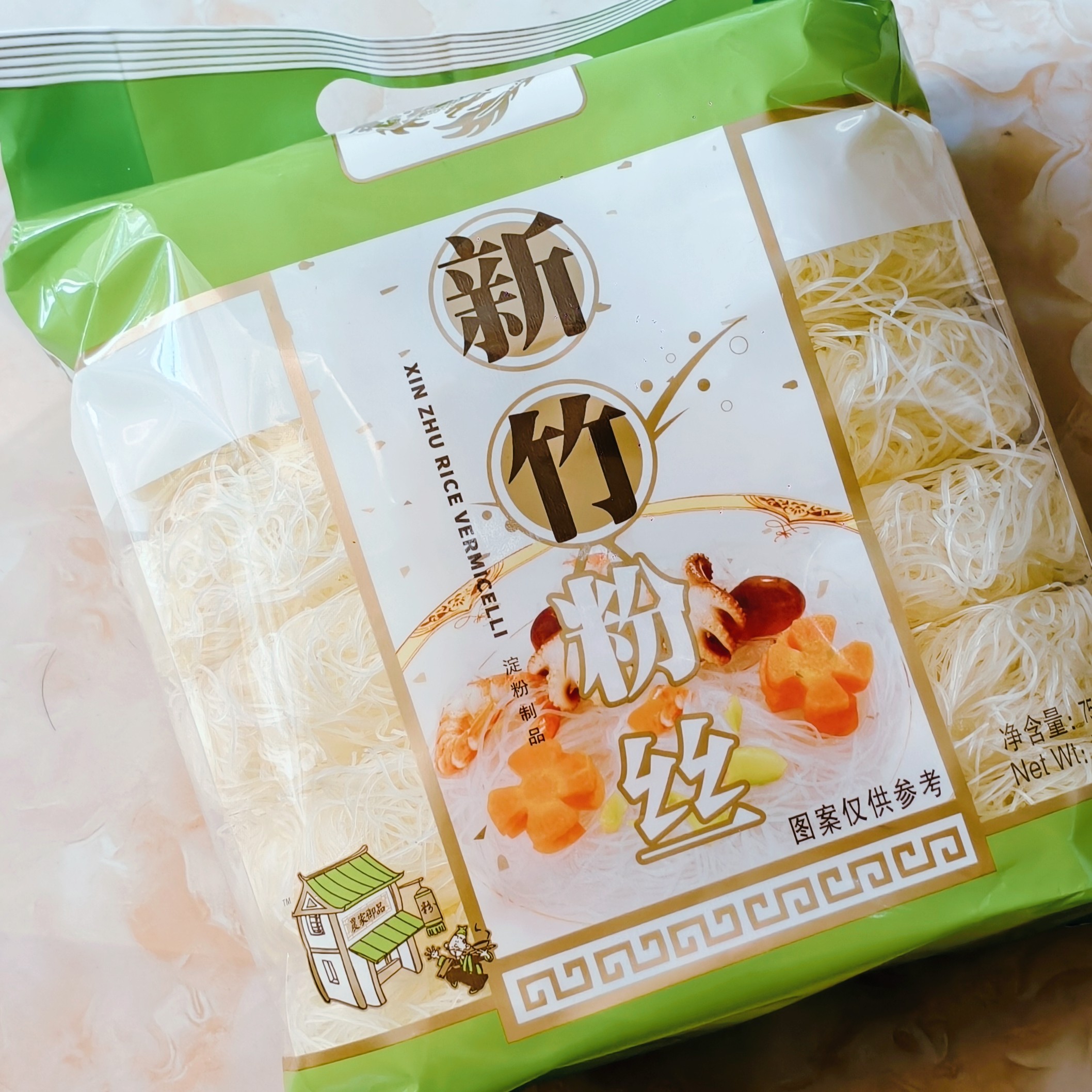 农家御品正宗新竹粉丝台湾风味广东客家细米粉米线淀粉制福建米线