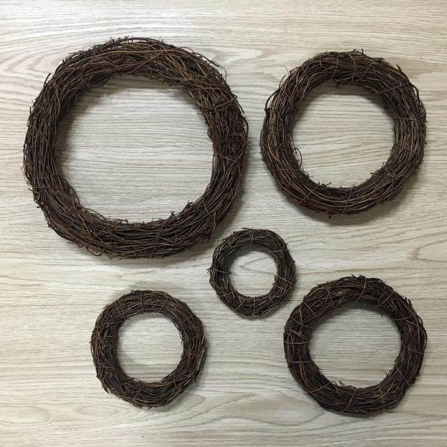 蛤蟆花环DIY手工门挂花艺装饰