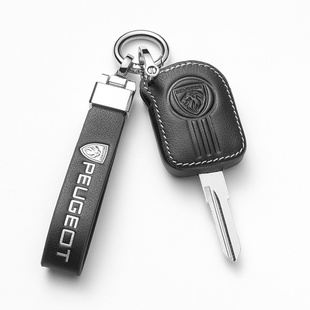 新款标致姜戈钥匙套SF3/SF4配件Django标致姜戈QP125/150钥匙扣包