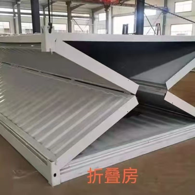彩钢活动房工地住人房屋临时集装箱房折叠箱式房工地可移动简易房