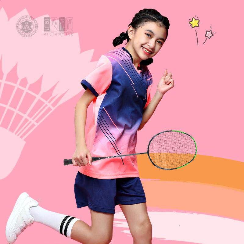 儿童乒乓球训练服运动服套装男童羽毛球服女童乒乓球服速干衣服装