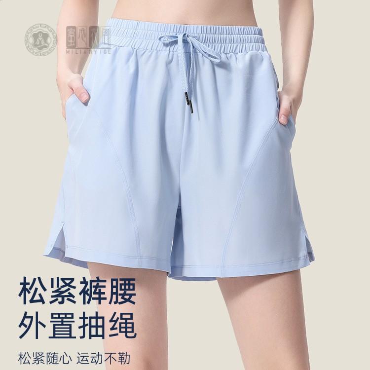 新款五分运动短裤女夏季外穿高腰