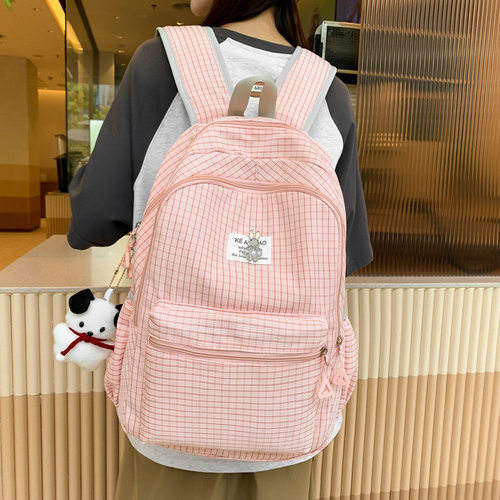新款简约男女学生双肩包｜大容量