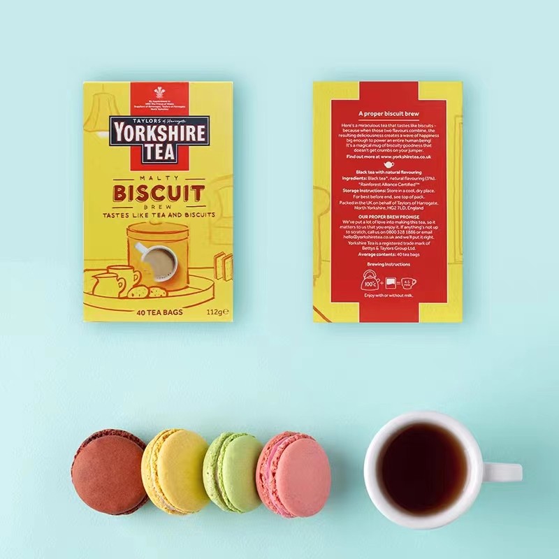英国泰勒茶 yorkshire茶 约克夏饼干茶taylors茶约克郡饼干味红茶
