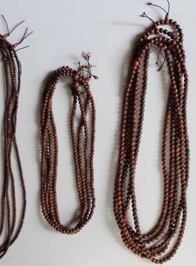 越南红酸枝木佛珠手链