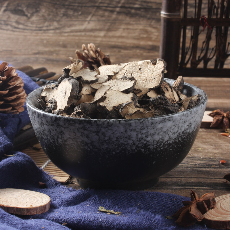 秦岭野生猪苓 猪苓片中药材猪苓500g天然猪苓猪苓汤无硫 3斤包邮