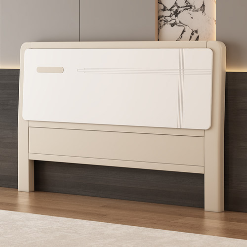 实木床头板简约现代靠背板