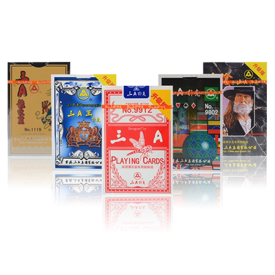 三a厂家耐磨箱装便宜批发扑克牌