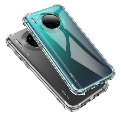 适用华为mate30透明防摔保护套