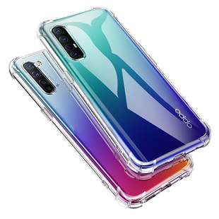 以诺适用opporeno3手机壳硅胶软opporeno3Pro透明防摔保护套Reno3元气版5G版女男潮款新款全包软壳reno3pro套