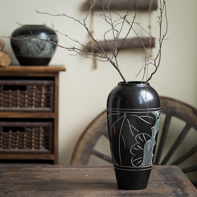 梓蓝新中式陶瓷景德镇家居装饰