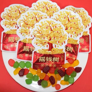 乔迁糖果新房入伙散装开业大吉大利发大财糖糖塔供佛红包糖果贺年