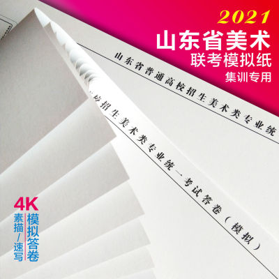 山东省美术联考纸模拟速写纸素描
