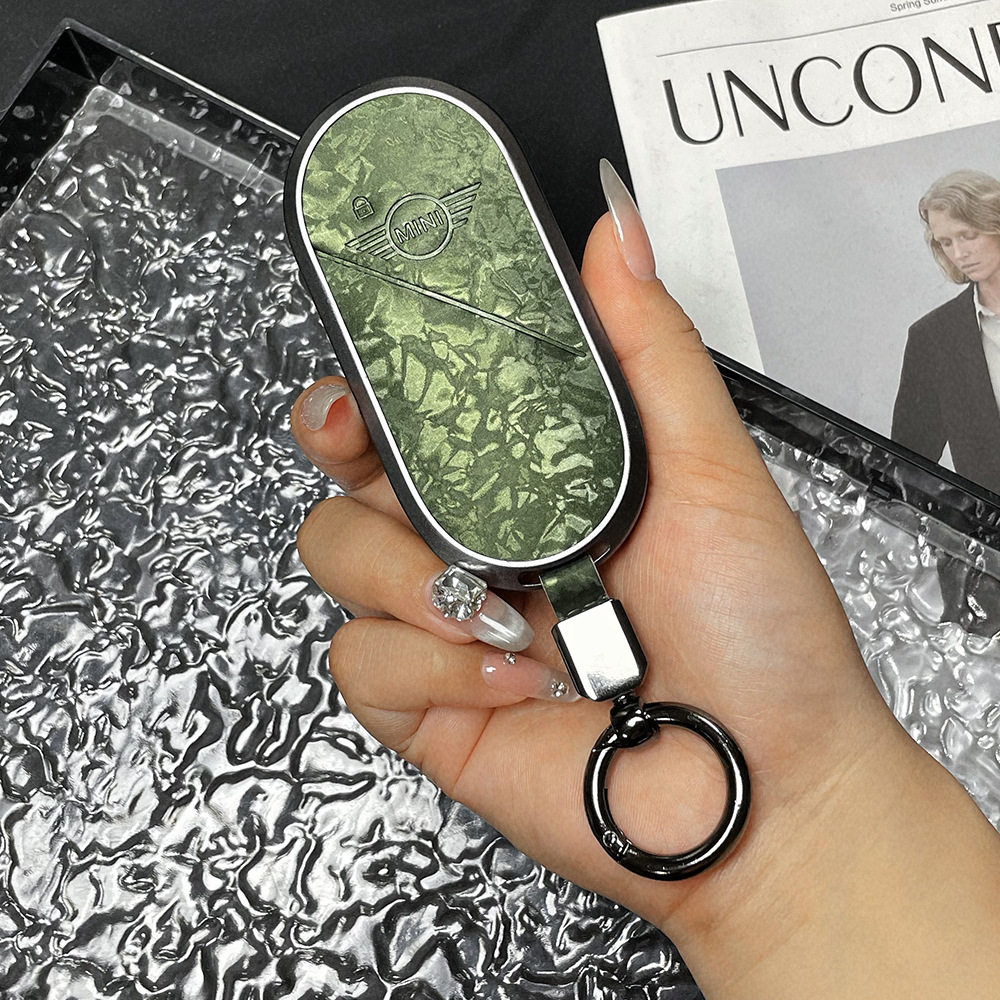 适用25新款宝马mini钥匙套新能源countryman电车ONE壳cooper真皮