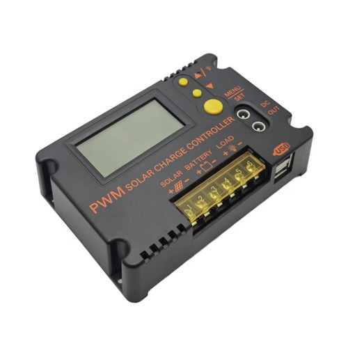 夜光背光屏显示12V24V30A太阳能控制器可调电压太阳能充电控制器