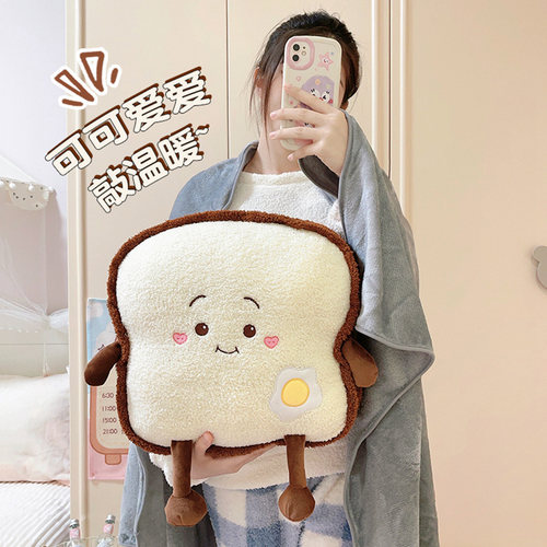 折叠可收纳抱枕被子两用午睡枕