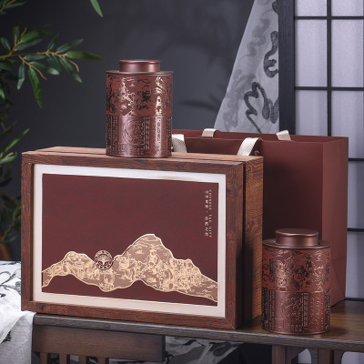 高档茶叶礼盒包装盒大红袍古树茶