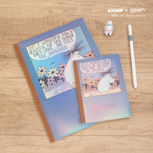 姆明moomin B5学生记事本课堂笔记随笔本子A6便携记事本子笔记本