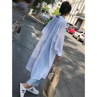 春夏季新款防晒衣外套长2026防晒女中学生新开衫薄bf衫宽松年