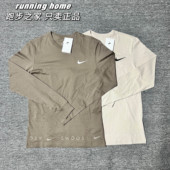 NIKE T恤DZ3044 SWOOSH耐克男前刺绣小勾后背大勾纯棉运动休闲长袖