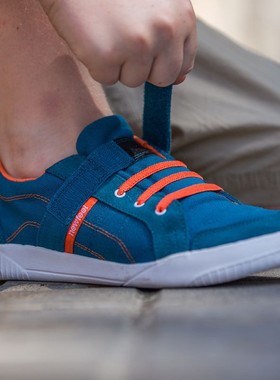 迪卡侬 NEWFEEL儿童宝宝步行运动鞋帆布鞋面健走鞋魔术贴易穿脱