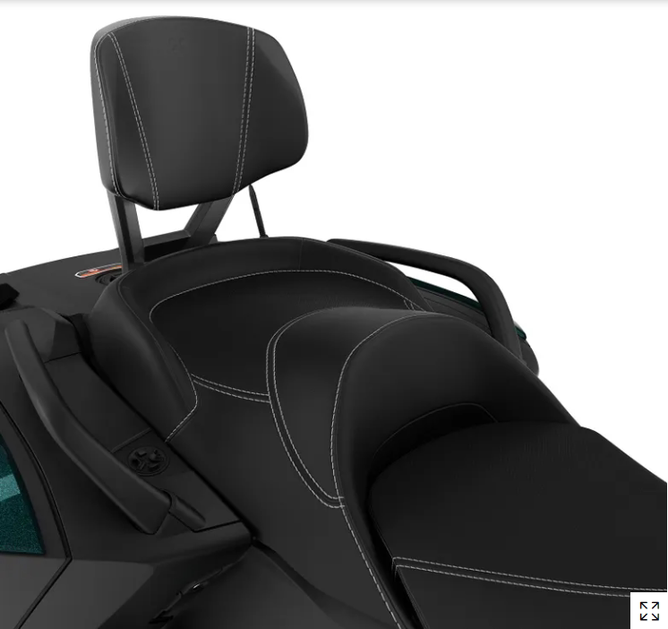 can-am适用于Spyder庞巴迪RT不带尾箱款乘客靠背支架车尾盖板装饰