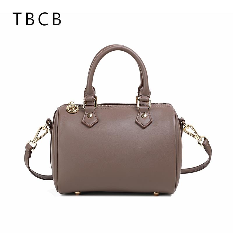 日韩迷你复古头层牛皮单肩包