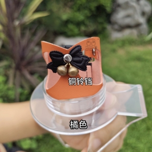 松鼠胸背牵引绳带铃铛 蜜袋鼯仓鼠背心分体背带式魔王小宠外出绳