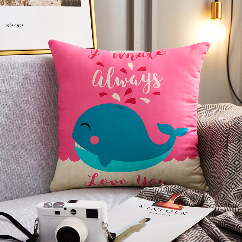 北欧风客厅沙发抱枕靠垫靠背办公室汽车护腰全棉靠枕套正方形枕头在类目 居家布艺, 靠垫/抱枕中 - 来自Buy2taobao.com提供专业的淘宝代购服务