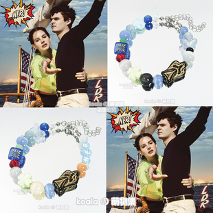 打雷姐应援手链Lana Del Rey拉娜德雷新歌NFR新专辑印象手串礼物