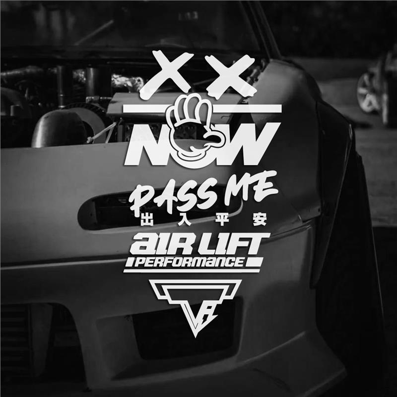 出入平安个性汽车后挡风玻