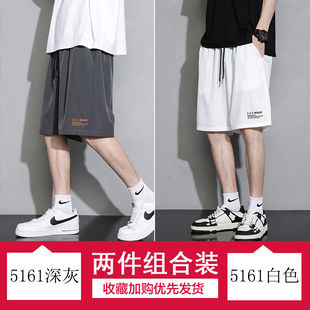 运动休闲速干沙滩裤 清仓捡漏外贸撤回男士 2025薄款 夏季 子 冰丝短裤