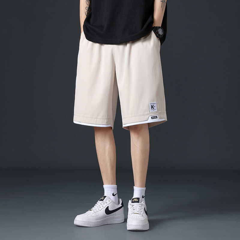 清仓捡漏外贸撤回休闲短裤男士夏季冰丝薄款运动速干外穿五分中裤