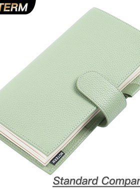 Moterm旅行本标准尺寸Companion系列TN手帐荔枝纹头层牛皮记事本