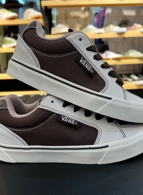 VANS Chukka Push LS亚洲艺术家联名巧克力色滑板鞋VN000SDNEIG
