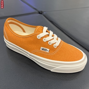 VANS 板鞋 VPS 帆布鞋 VN000CW252K Authentic橙色低帮男女鞋 新款